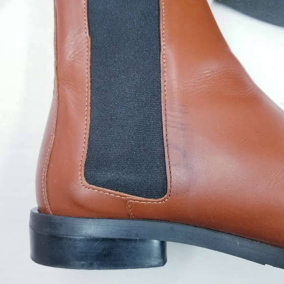 Everlane | Brown Leather Ankle Boots 7.5 - Picture 6 of 13